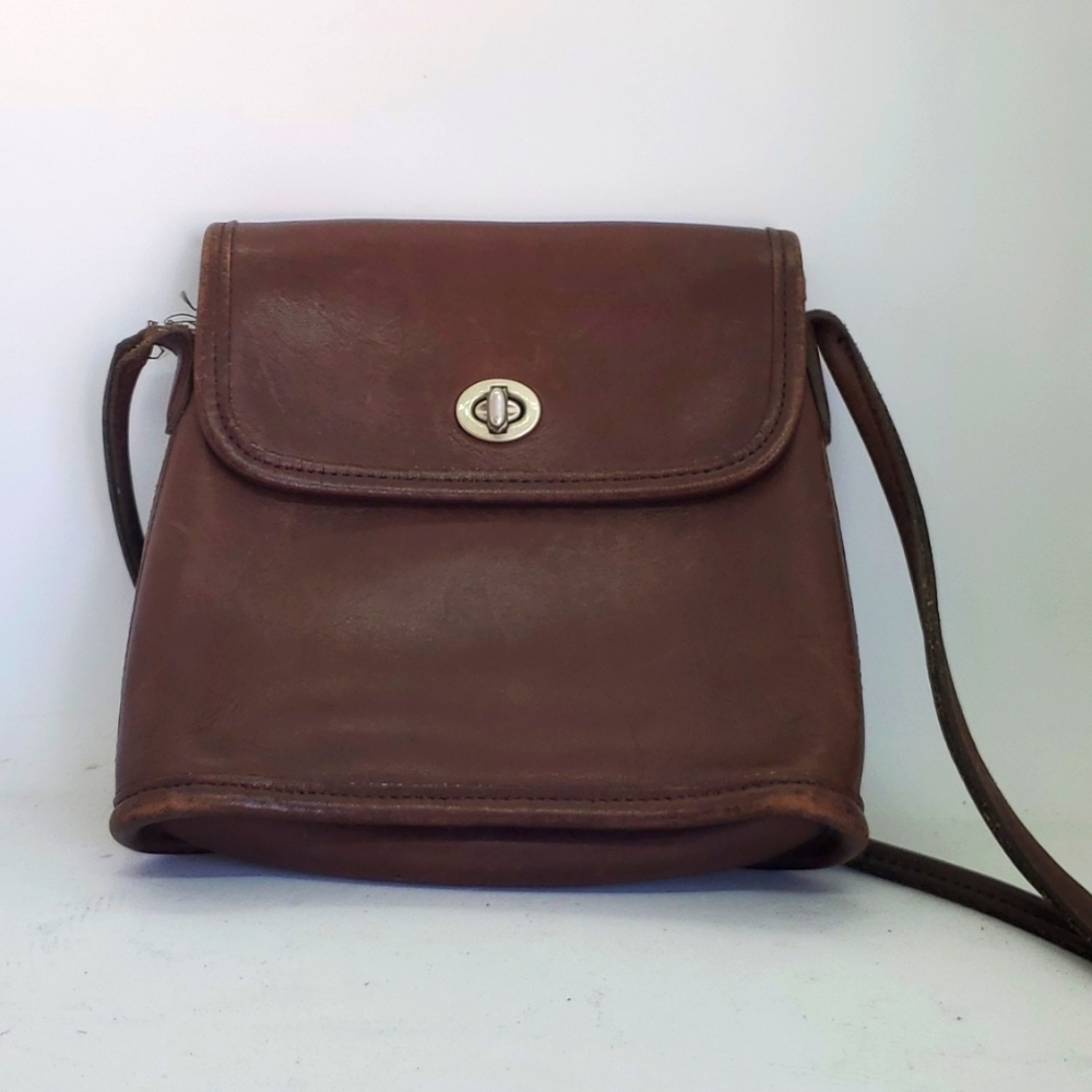 Vintage leather Coach purse